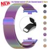 Металлический ремешок для Xiaomi Mi Band 8/9 Pro, магнитный умный браслет, сменный браслет из нержавеющей стали для Redmin Watch 4/5