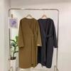 New Autumn and Winter Double-sided Wool Coat Long Korean Style Loose Casual Woolen Coat