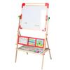 Magnetic Wooden Easel Blackboard for Kids - Folding Art & Writing Board