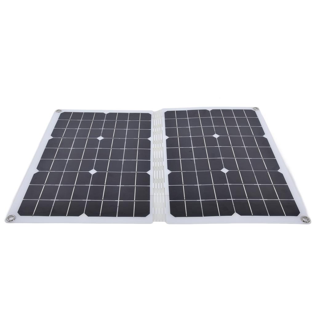40 Вт 18 В солнечная зарядная панель высокоэффективное складное гибкое солнечное зарядное устройство с USB-кабелем