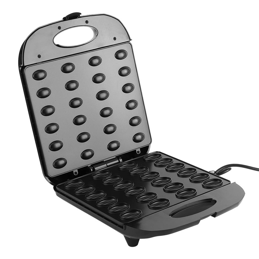 1400W DoubleSide Heating Electric Nut Walnut Cake Biscuits Maker Kitchen Breakfast Machine