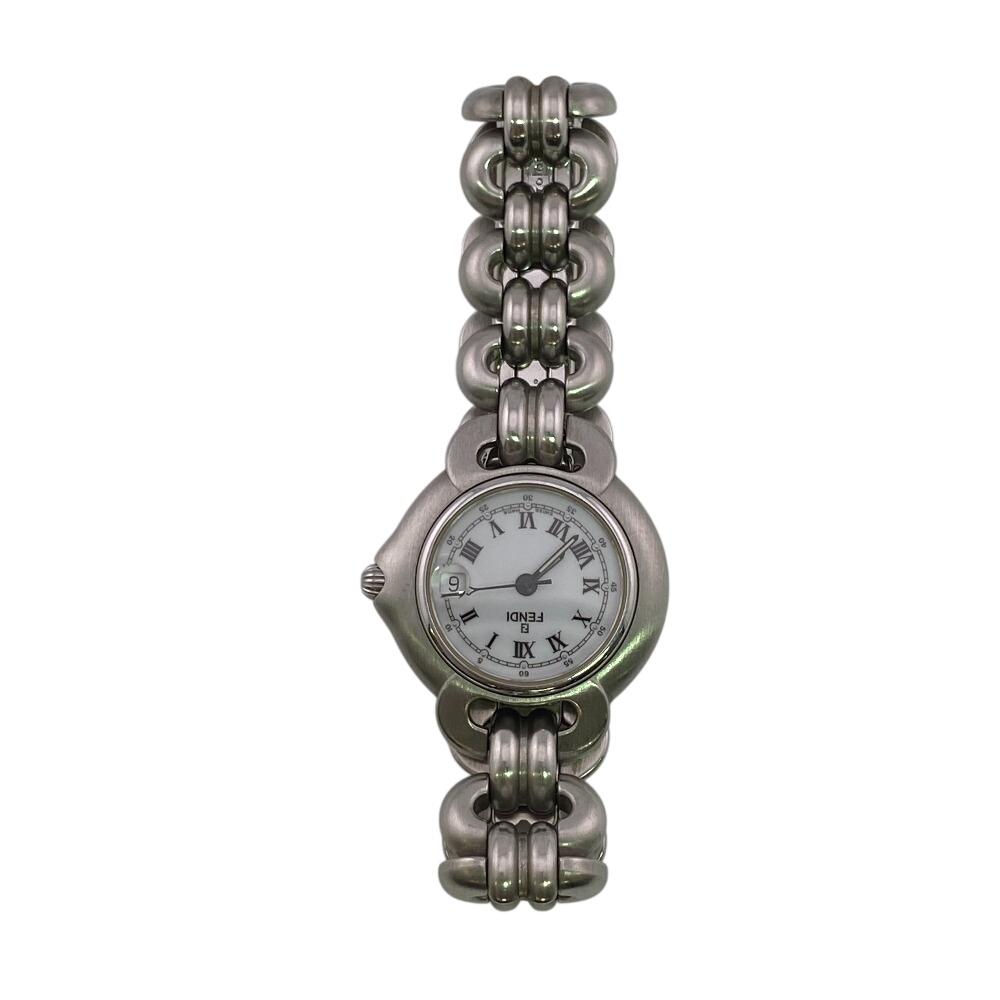 Fendi 1600L / 003-075 Часы из нержавеющей стали Серебряная нержавеющая сталь Б/У