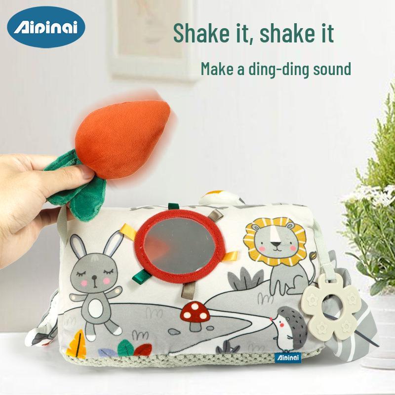 Aipinqi Baby Tummy Time Pillow: Multi-functional Crawling & Head Lifting Toy for Early Education, 0-2 Years.