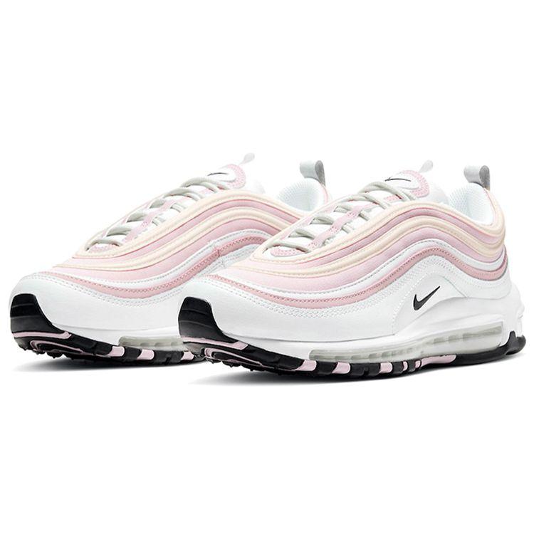 Nike Air Max 97 Pink Cream Женские кроссовки Summit-White Black DA9325-100