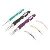 6pcs 0.75mm Dreadlocks Crochet Hook Tool for Hair Weaving 1 2 3 Hooks Dreadlock Interlocking Tool