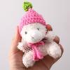 Cute Mini Knitted Hats Candy Color Casual Wear Hat Cartoon Animal Doll Hat  for Skirt