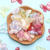 For Necklace Butterfly Beads Laser Colorful Fashion Jewelry Accessories 30 * 23mm DIY Handmade Material Bracelet Making Loose Beads 10pcs