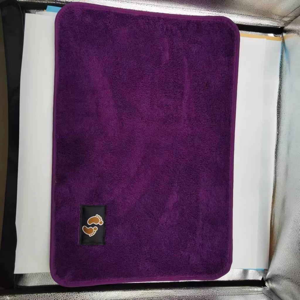 Утолщенные нескользящие впитывающие коврики для ванной комнаты - водонепроницаемые и грязеотталкивающие коврики для дверей и туалетных ножек.