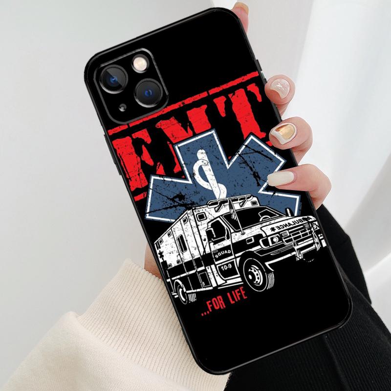 Медицинский чехол для телефона EMT EMS для iPhone 17 Pro Max 14 13 12 11 15 16 Pro Max mini 16 15 Plus 16e 17 Air Cover