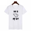 Summer 2023 Fashion Best Friend Shirts Women Short Sleeve T Shirt Bff Top Sisters Gifts For Friends Tees For Her
