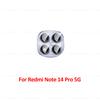 3Pcs Camera Lens Glass For Xiaomi Redmi Note 14 15 Pro 5G Camera Protector Note14 Note15 Pro+ Note14Pro Plus 14Pro 15Pro 4G Film 4