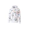 Puma Logo Doodle Hoodie Men Hoodies White 620425-02