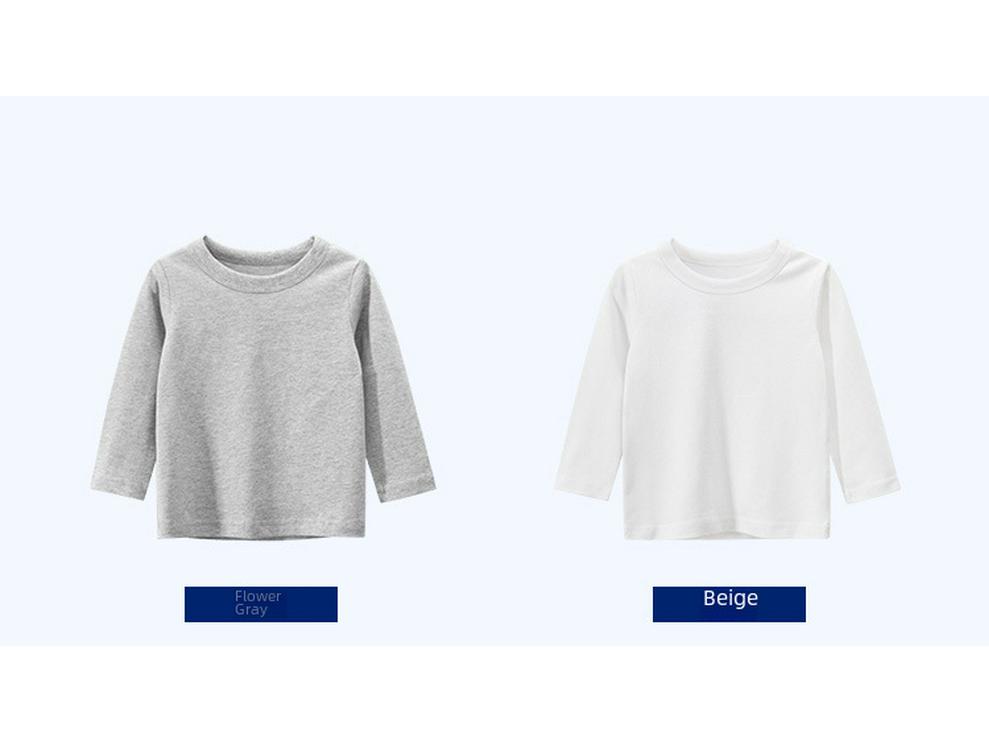 Футболка с длинным рукавом для мальчиков 27kids, однотонная, коллекция осень 2024 г.