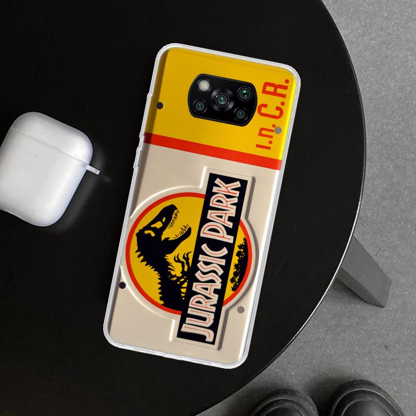 Jurassic Park Dinosaur World Phone Case Cover for Xiaomi Poco X6 X5 X7 Pro F7 Ultra Redmi 15C 15 13C 13 12C 12 10C 10 10A 9C 9A