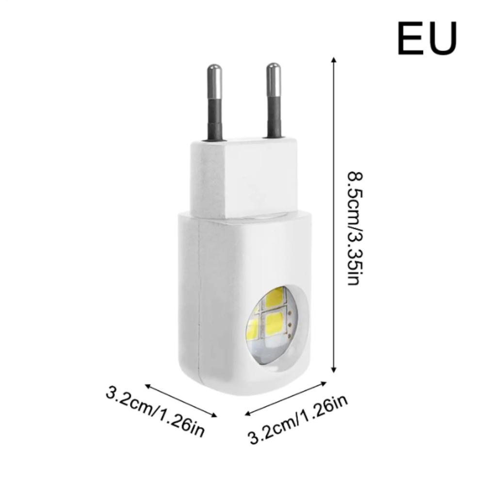Dusk To Dawn Wall Night Lamp Plug In Design Night Light Plug LED Room Lamp Bathroom Lighting
