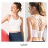 VeroMan Yoga Bra Top with Wireless Sports Size S Cups, Camisole, Bra, PPI-Sportsbra, White,