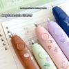 Cartoon Design Automatic Eraser Battery Powered No Debris Eraser Electric Eraser Set  Students Use