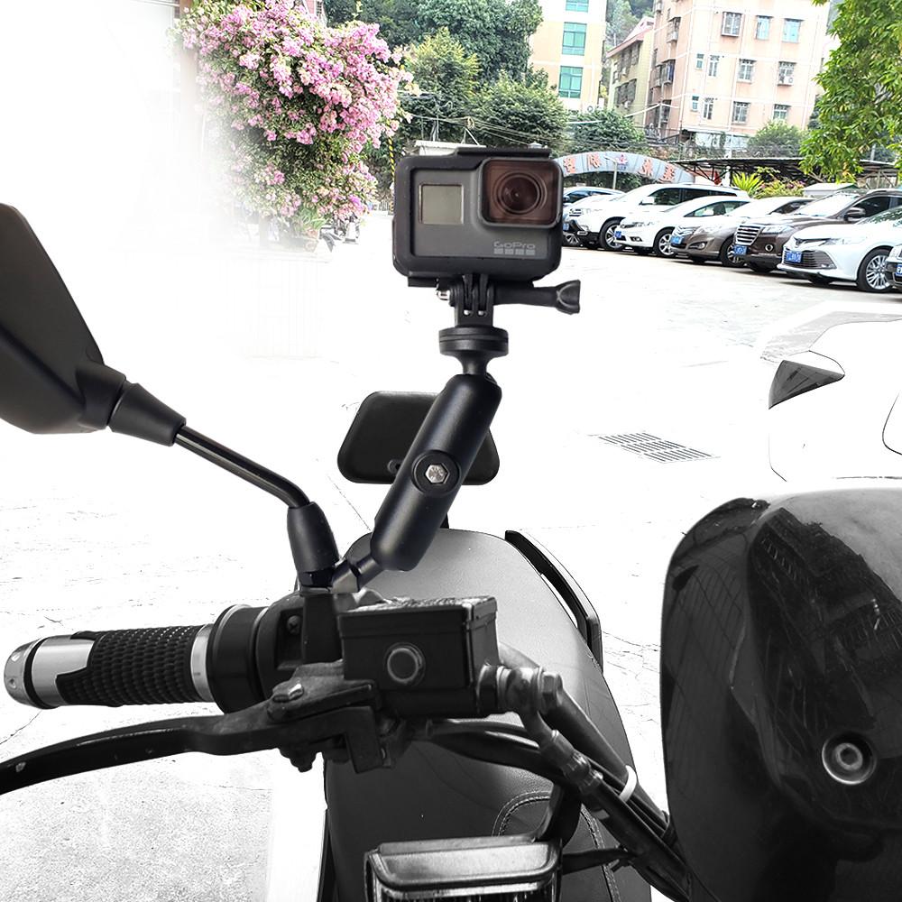 Крепление-поддержка для экшн-камеры для мотоцикла, держатель для спортивной камеры, подставка, кронштейн для мотоцикла, крепление для Gopro Go Pro Insta360