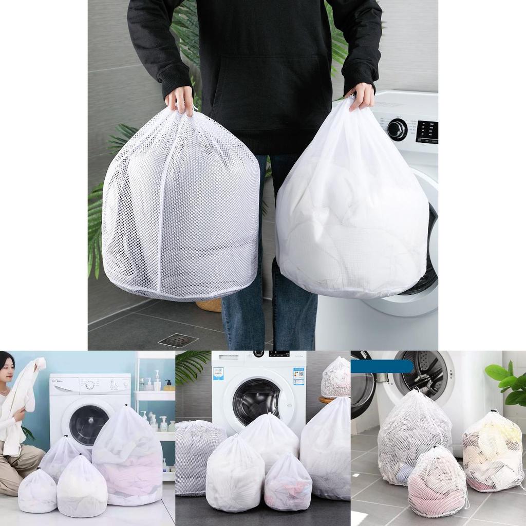 Large Thickened Reusable Washing Machine Mesh Net Bags For Gentle Laundry Protection