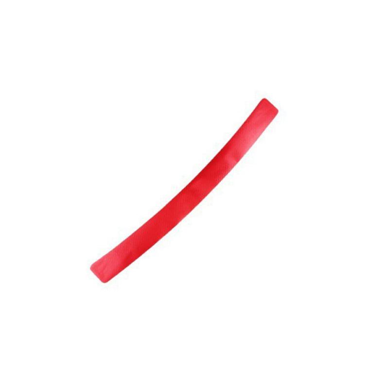 Универсальная наклейка на задний бампер багажника автомобиля из углеродного волокна, автомобильные защитные полосы от царапин и столкновений, автомобильные аксессуары 90 см