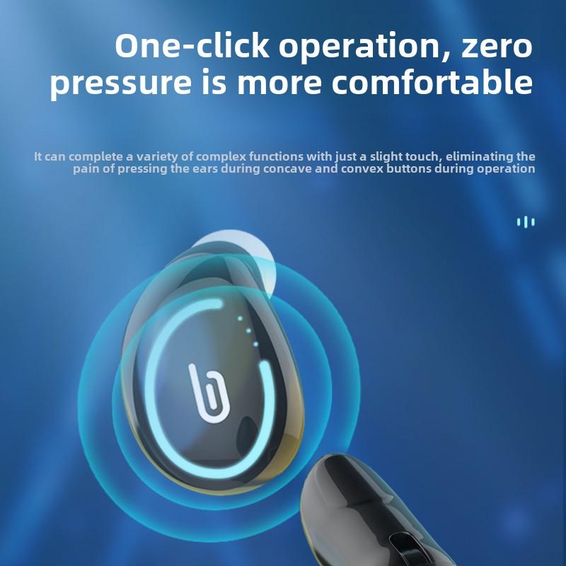 Мини Bluetooth-наушники-вкладыши Беспроводные наушники с длительным сроком службы Невидимые наушники для сна с функцией шумоподавления