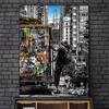 Modern Graffiti Art Canvas Paintings On the Wall Art Posters and Prints Street Art Wall Pictures Home Decoration Decor Frameless