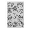 8 шт. Милые Животные Термоусадочные Листы Раскрашиваемые Разные Узоры Shrinky Арт Бумага Белые Термоусадочные Пластиковые Листы для Рукоделия