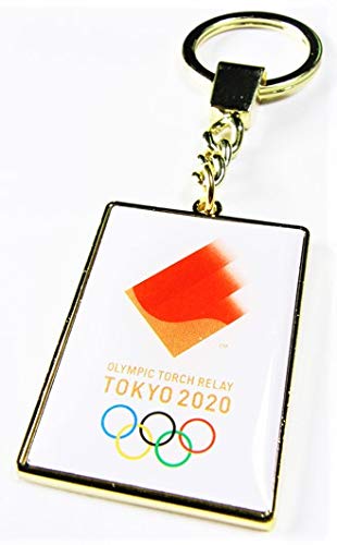 Токио 2020 Эмблема Эстафеты Олимпийского Огня Брелок Официальный Мерч