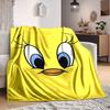 1 шт. Птичка Твити Looney Tunes Фланелевое покрывало - Легкое, Мягкое, Теплое, Всесезонное одеяло для дивана, кровати, путешествий, кемпинга L1029123