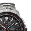 Casio Серия OCEANUS-дисковые трехстрелочные Manta серия S7000 водонепроницаемость 100 метров солнечный кварц титановый ремешок мужские часы черный циферблат OCW-S7000TS-1AJR