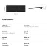 Rapoo E9500G Multi-Mode Wireless Keyboard
