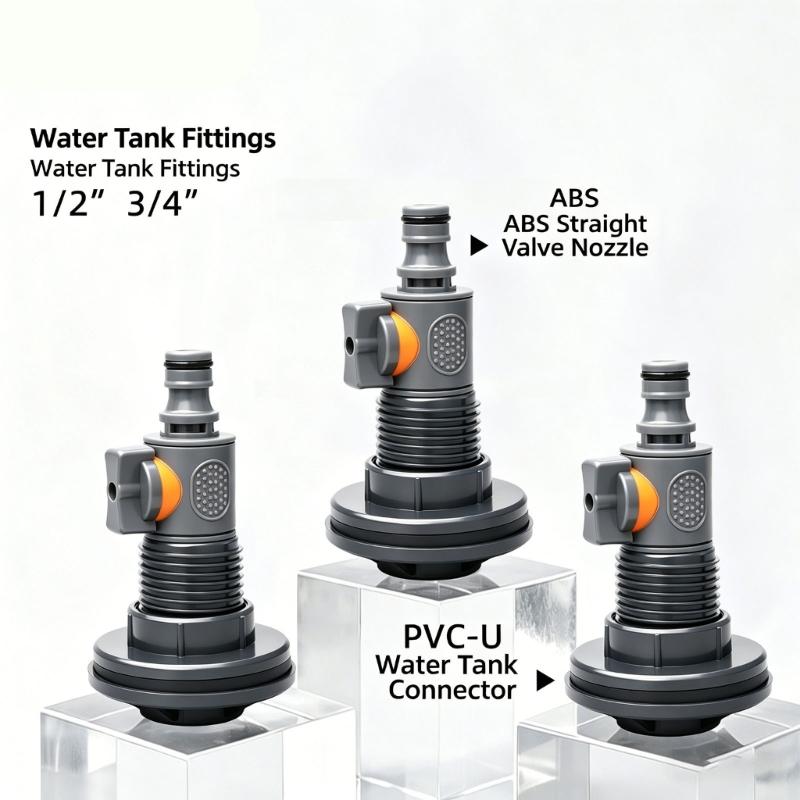 Not drop PVC Container Part With Orange measure Control For Outdoor Water Management