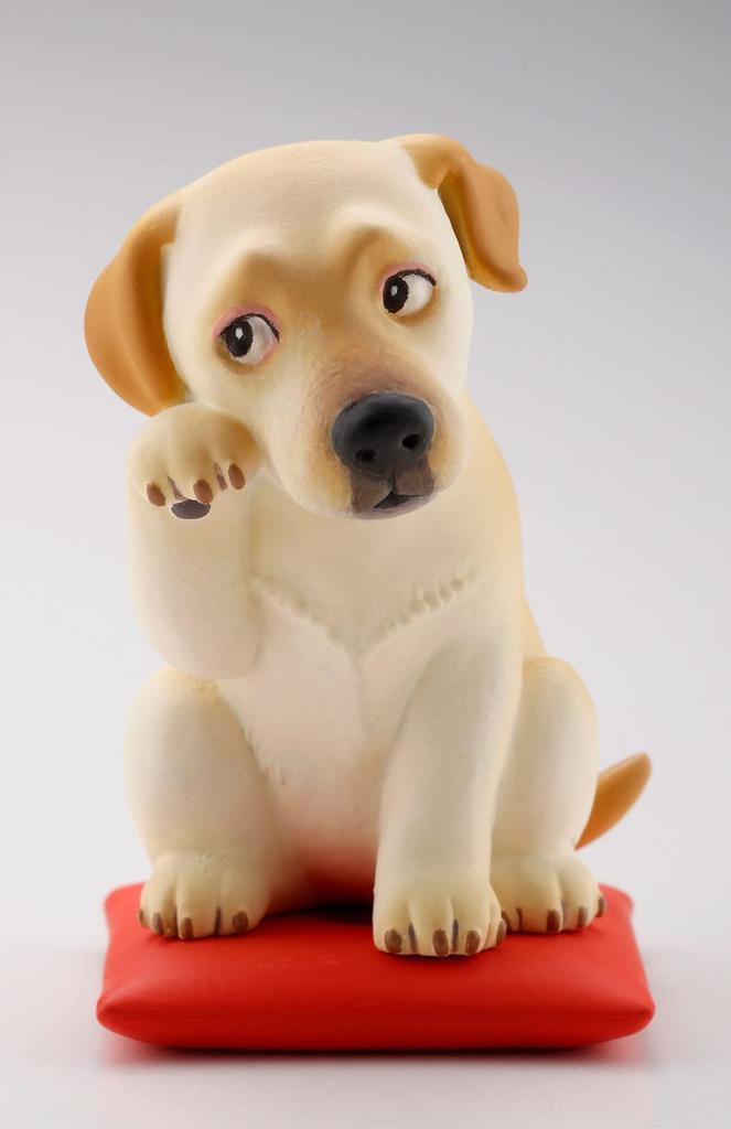 Кунио счастливая собака 2 ПВХ окрашенная готовая продукция 6 штук КОРОБКА Sato's