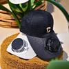 Sun Hat with Upgraded USB Charging Port Extended Brim Cooling Fan Sun Hat Indoor Outdoor Portable Sun Hat