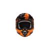 ZEALOT Mud Jumper II Carbon Hybrid Graphic Size Off-Road Helmet, Standard, Orange, S, 55-56cm (MJC0017/S)