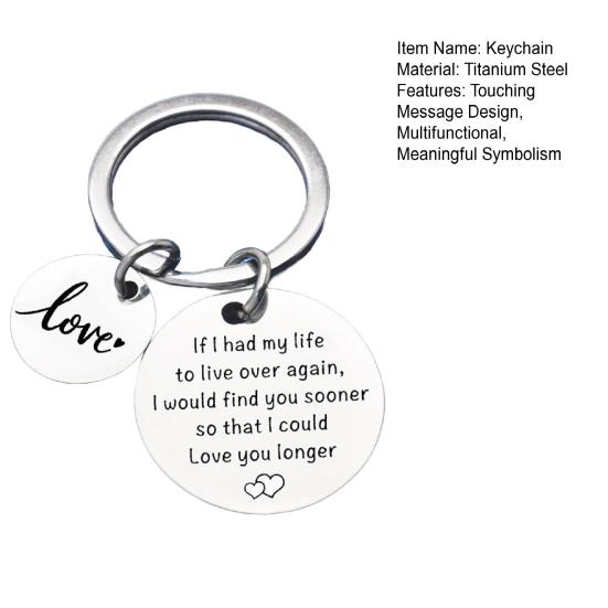 Mom Keychain Round Ring Faux Pearl Dangle Keyring No Matter How Old I Get I Always Need You Mom Keychain Mother Day Gift