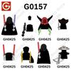 G0157 Совместимо с деталями для фигурок GH0425 GH0426 GH0427 GH0428 GH0429 GH0430 GH0431 GH0432 XINH Строительные блоки Игрушка Подарок