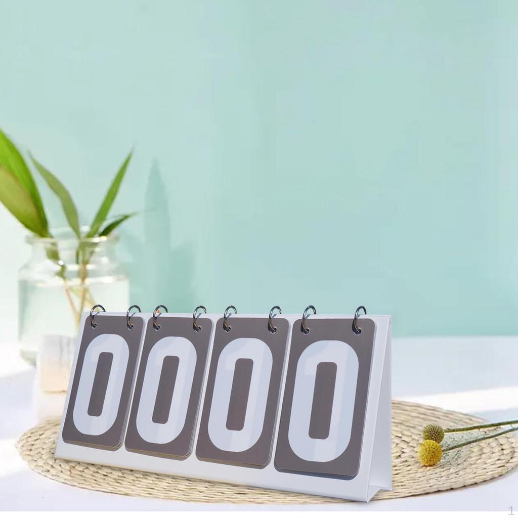 Табло для подсчета очков с переворачивающимся дисплеем, настольный счетчик очков для волейбольных мероприятий