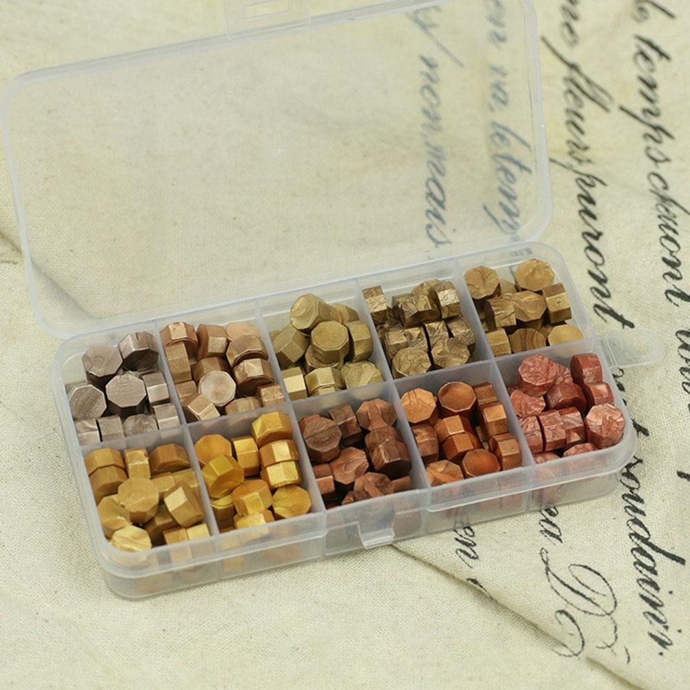 12.5*6.5см Гранулы сургуча 200шт Гранулы для восковых печатей Сургуч для опечатывания карт