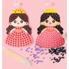 Ballpoint Pen Painting Handmade Set Beads Pen Rainbow Bow Handmade Beads Pen Children DIY