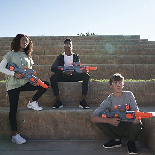 Hasbro Nerf Elite 2.0 Eagle Point RD-8 Дротик-бластер, барабан на 8 дротиков, прицел и баллон Nerf, болтовой затвор, игрушки для мальчиков и девочек от 8 лет и старше на открытом воздухе