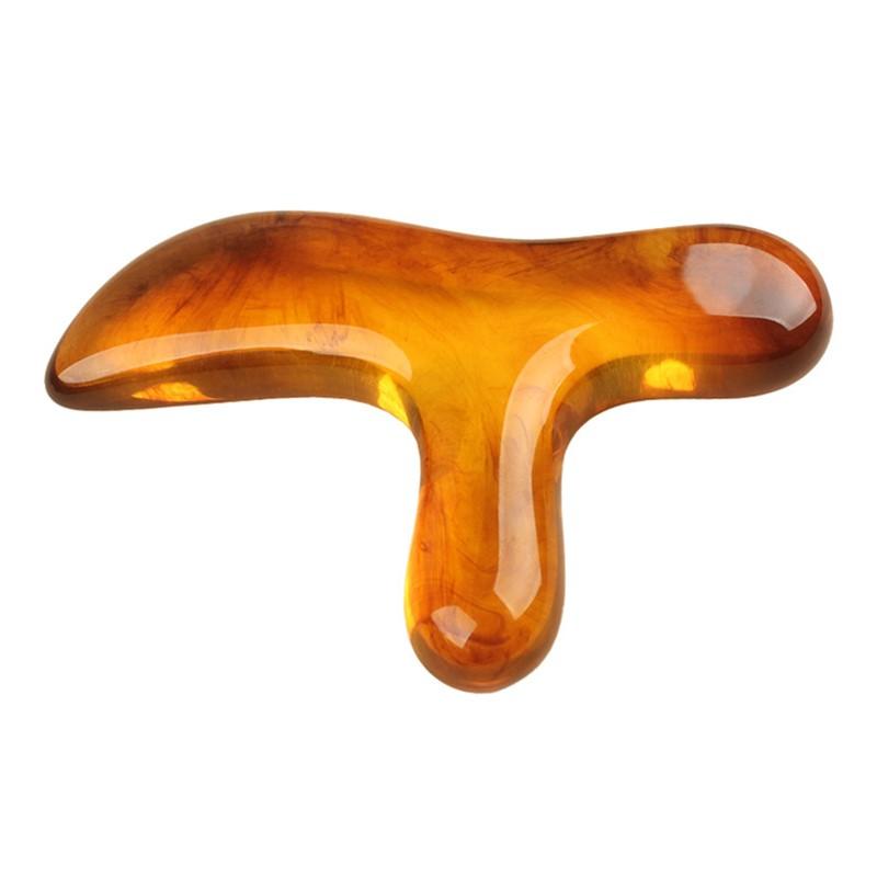 Шея Стопа Смола Триггерная точка Массаж Гуа Ша Инструменты Домашний спортзал Профессиональный Инструмент для массажа смолой для спины, ноги, руки, лица