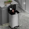 GAOK 30L Stainless Steel Step Bin