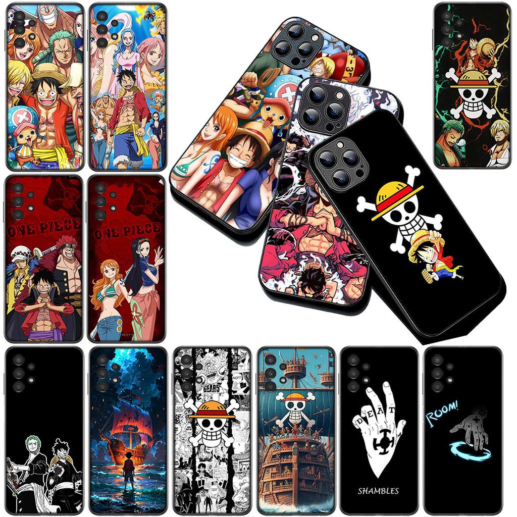Casing for OPPO A80 A18 A16 A40 A17 A15 A38 A78 A79 A54 A57 A12 A60 4G 5G Phone Cover Soft Case One Luffys Zoros P-Pieces Sanjis