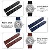19 мм 20 мм Для Cartier Roadster W6206018 W6206017 Ремешок для часов из натуральной кожи Мужской Замена Коровья кожа Ремешок для часов Нейлоновый Пояс для запястья
