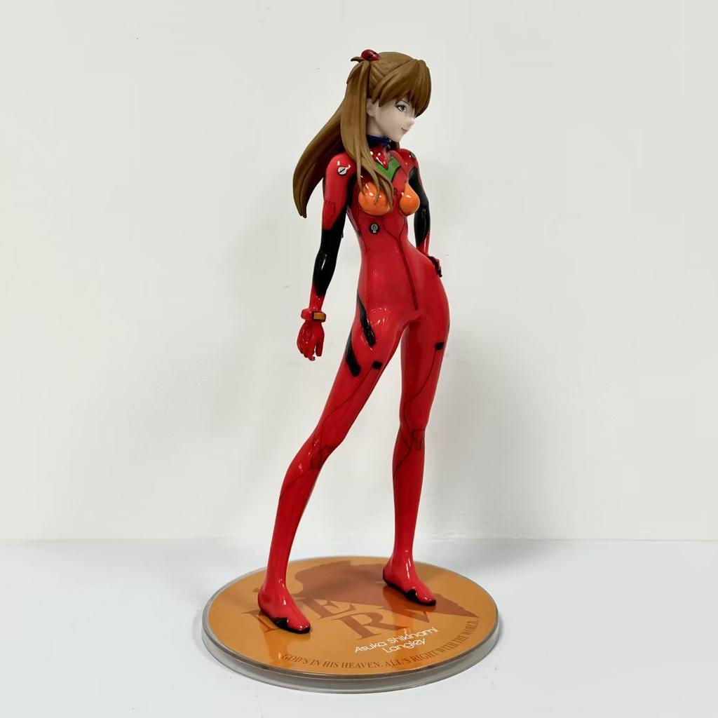 22 см Аниме Аска Лэнгли Сорью Фигурка Shin Seiki Evangelion Сорюу Kaiyodo Стоящая, руки в боки, Фигурка Действия, Кукла, Игрушки