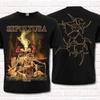 Summer Sepultura T-shirt 1991 Flogging Metal Death Metal Slot Metal T-shirt Top Men's Round-neck Short-sleeved T-shirt