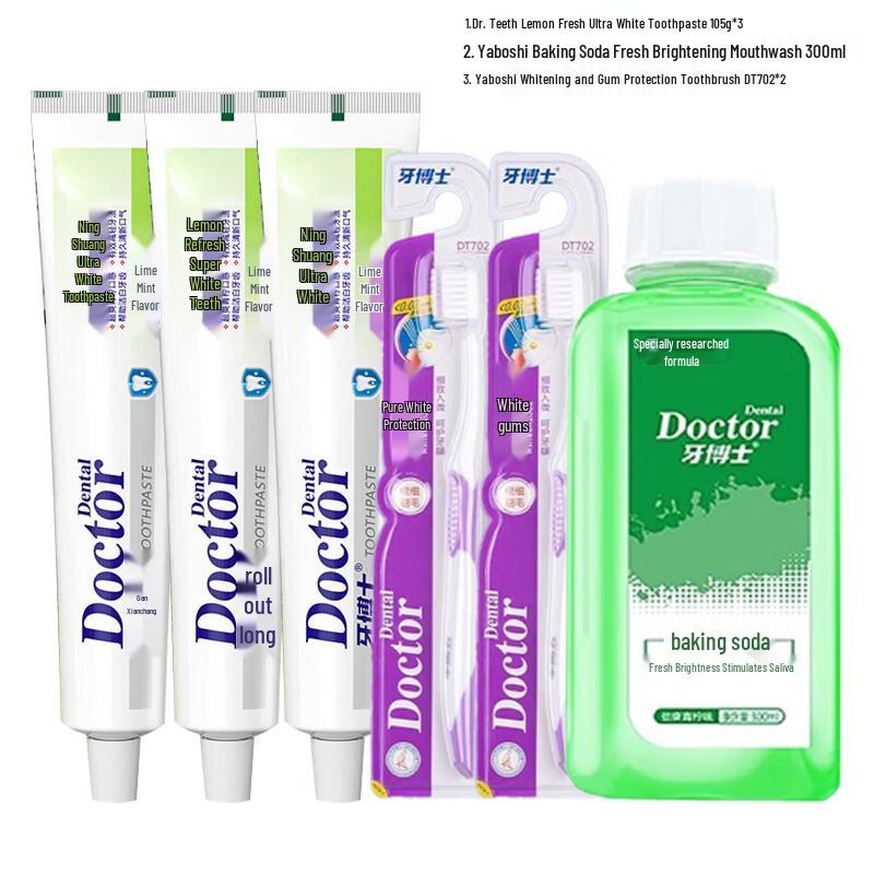 Доктор. Зубная паста Tooth Lemon Fresh Ultra White