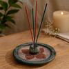 Incense Burner Soapstone Disc For Sticks And Cones