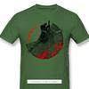 Shinobi Print 100 Cotton Funny T Shirts Sekiro Shadows Die Twice Wolf Sengoku Kuro Game Unisex Fashion Streetwear